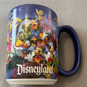 Disney Parks 3D Disneyland Dark Blue Mug
